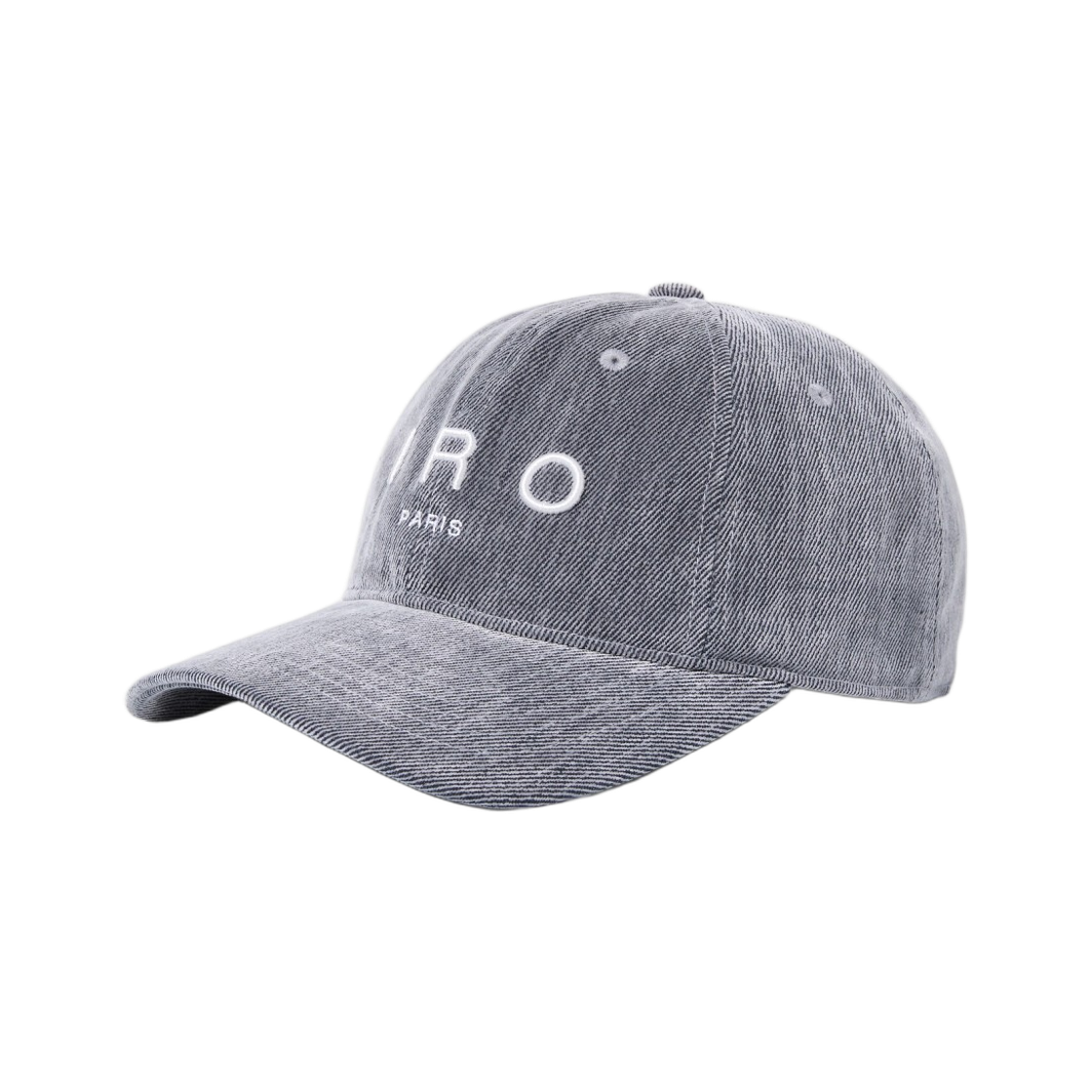 이로 블뢰 벨벳 데님 볼캡 그레이(Iro Bleu Velvet Denim Ball Cap Gray) - 2