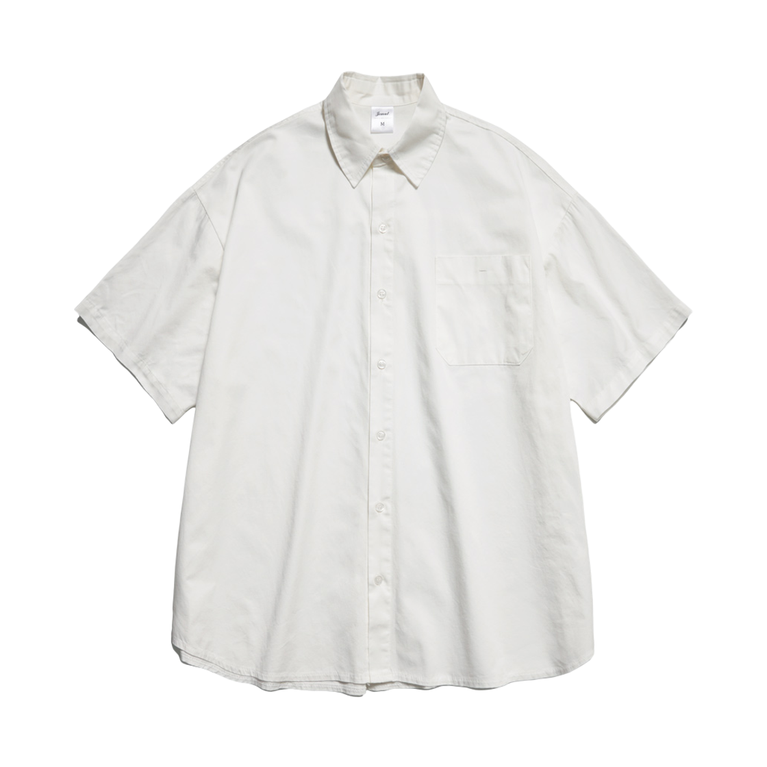 SOSS2414_ivory_29 JEMUT Forge Overfit Short Shirts Ivory SOSS2414