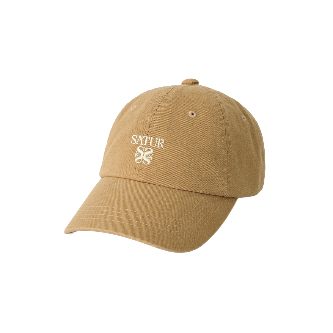 SA263UAP01BGE0 SATUR Loren Apero Small Logo Ball Cap Beige