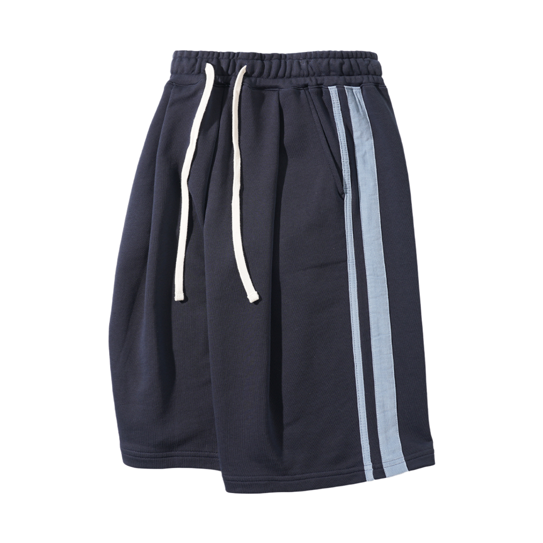 OYSP2627_Navy_29 JEMUT Side track half sweat pants Navy OYSP2627