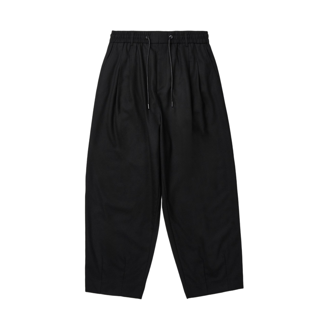 이로 레제 울 벌룬핏 밴딩 슬랙스 블랙(Iro Leger Wool Balloon Fit Banding Slacks Black) - 2