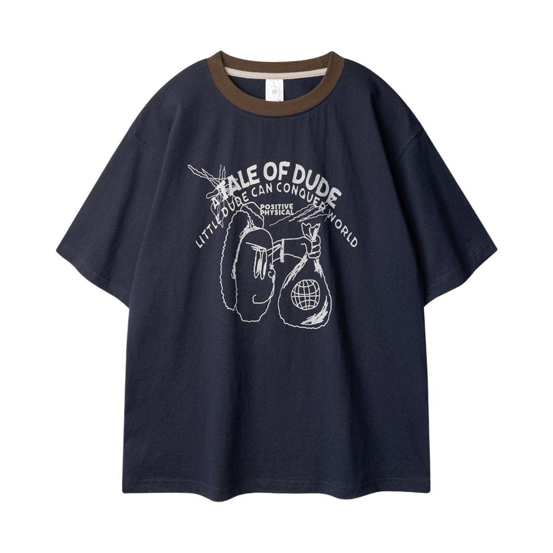 제멋 듀드 반팔티셔츠 네이비 JIST2629(JEMUT Dude Short T-shirt Navy JIST2629)