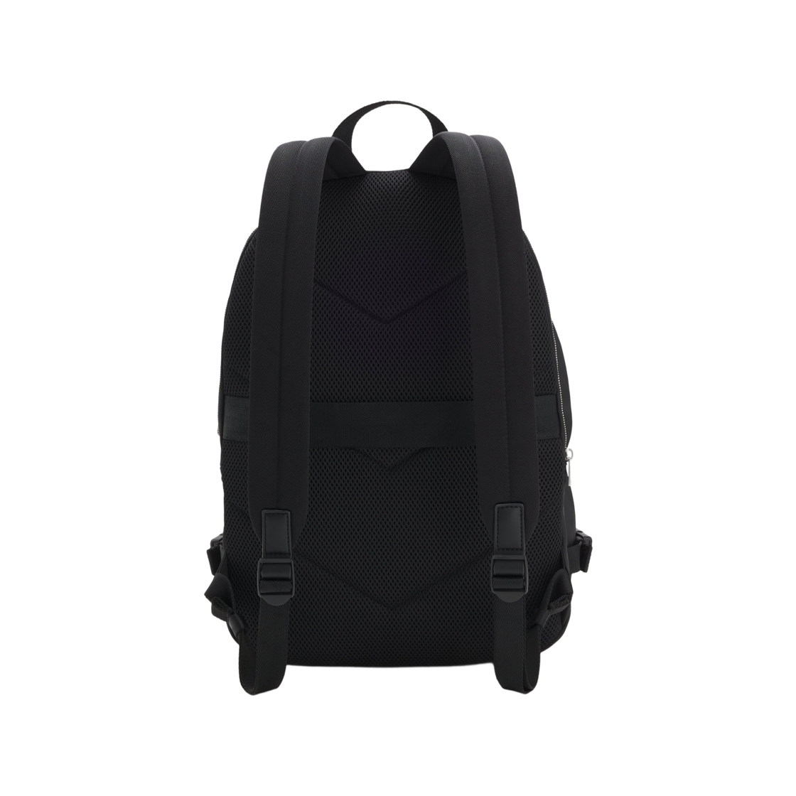 휴고 보스 메탈릭 로고 레터링 트윌 백팩 블랙(Hugo Boss Twill Backpack with Metallic Logo Lettering Black) - 2