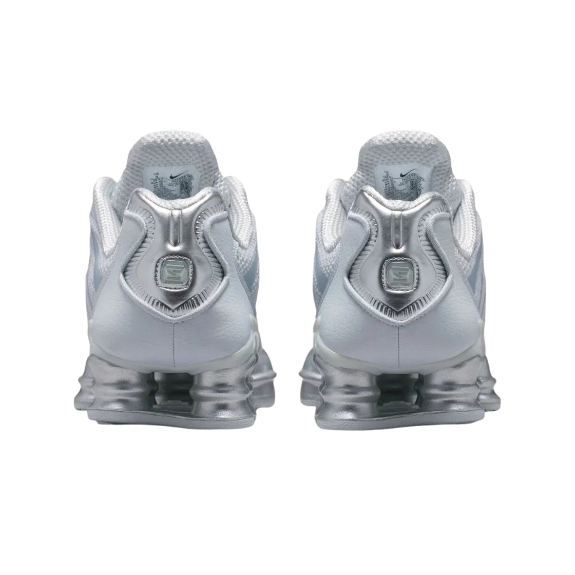 (W) 나이키 샥스 TL 퓨어 플래티넘 메탈릭 실버((W) Nike Shox TL Pure Platinum Metallic Silver) - 3