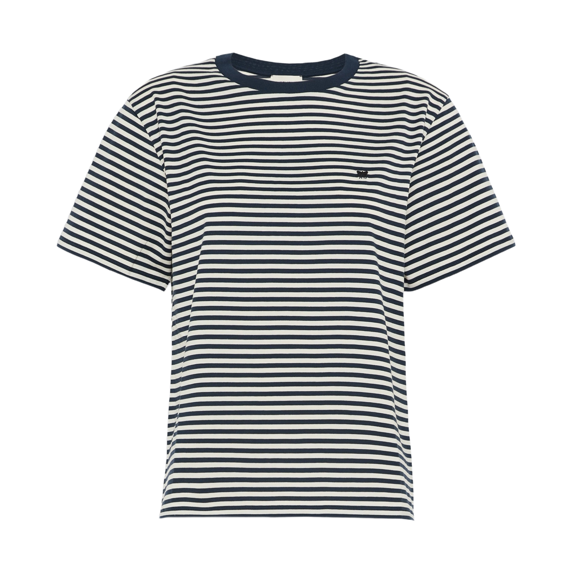 (W) 위켄드 막스마라 베나코 코튼 티셔츠 네이비((W) Weekend Max Mara Venaco Cotton T-Shirt Navy)