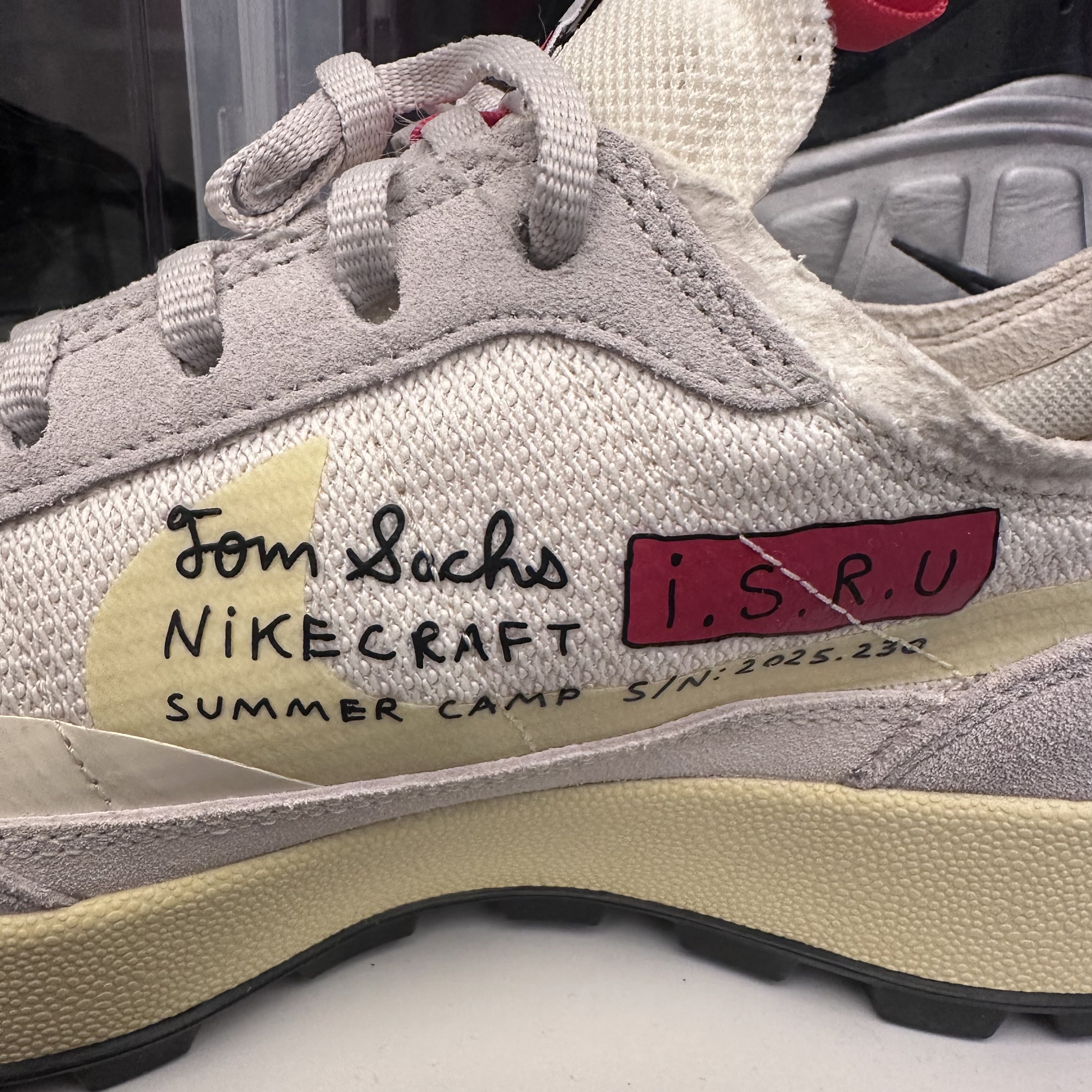Nike x Tom Sachs General Purpose Shoe Grey Yellow 착용 스타일 - 1