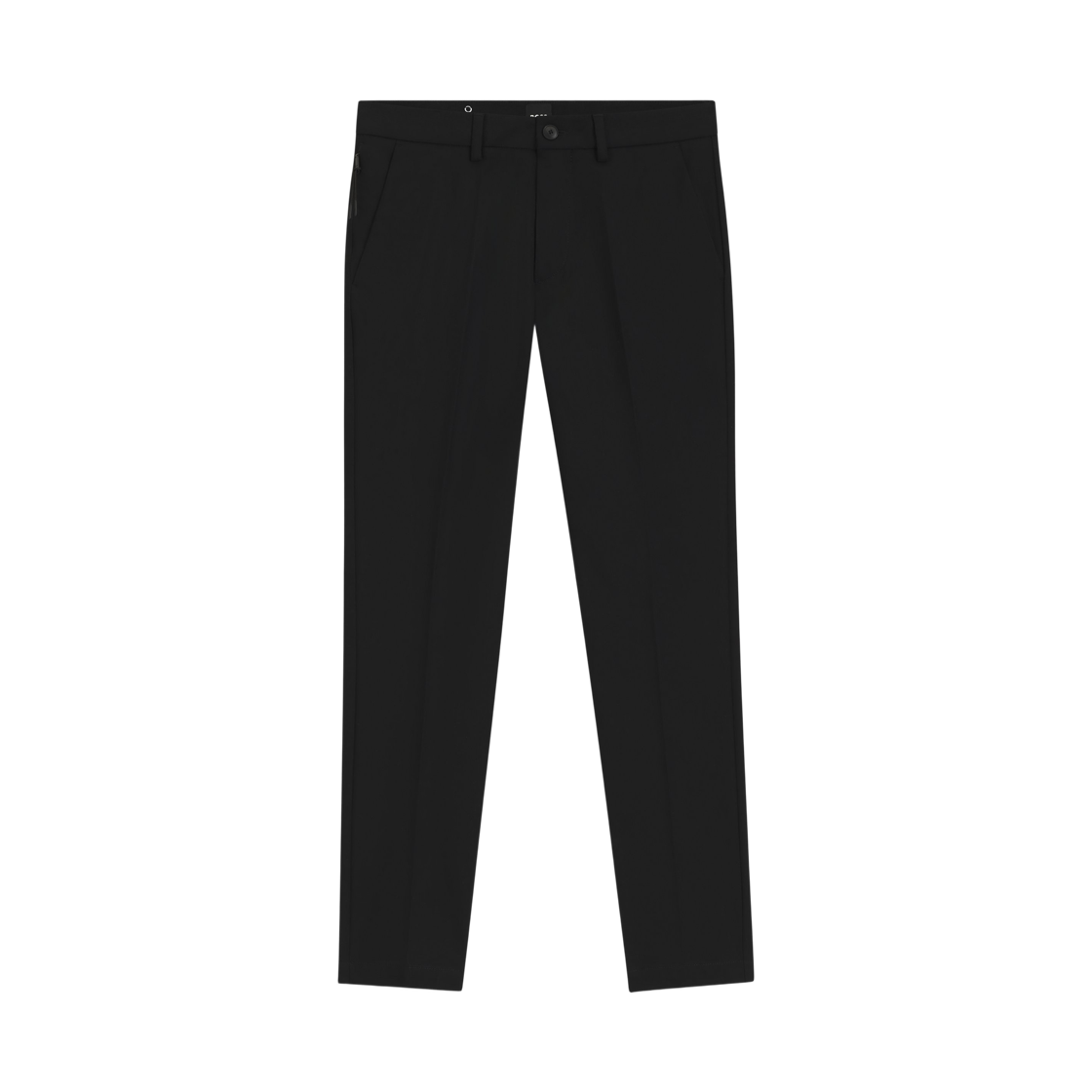 휴고 보스 포웨이 스트레치 패브릭 슬림핏 트라우저 블랙(Hugo Boss Slim-Fit Trousers in Four-Way Stretch Fabric Black)