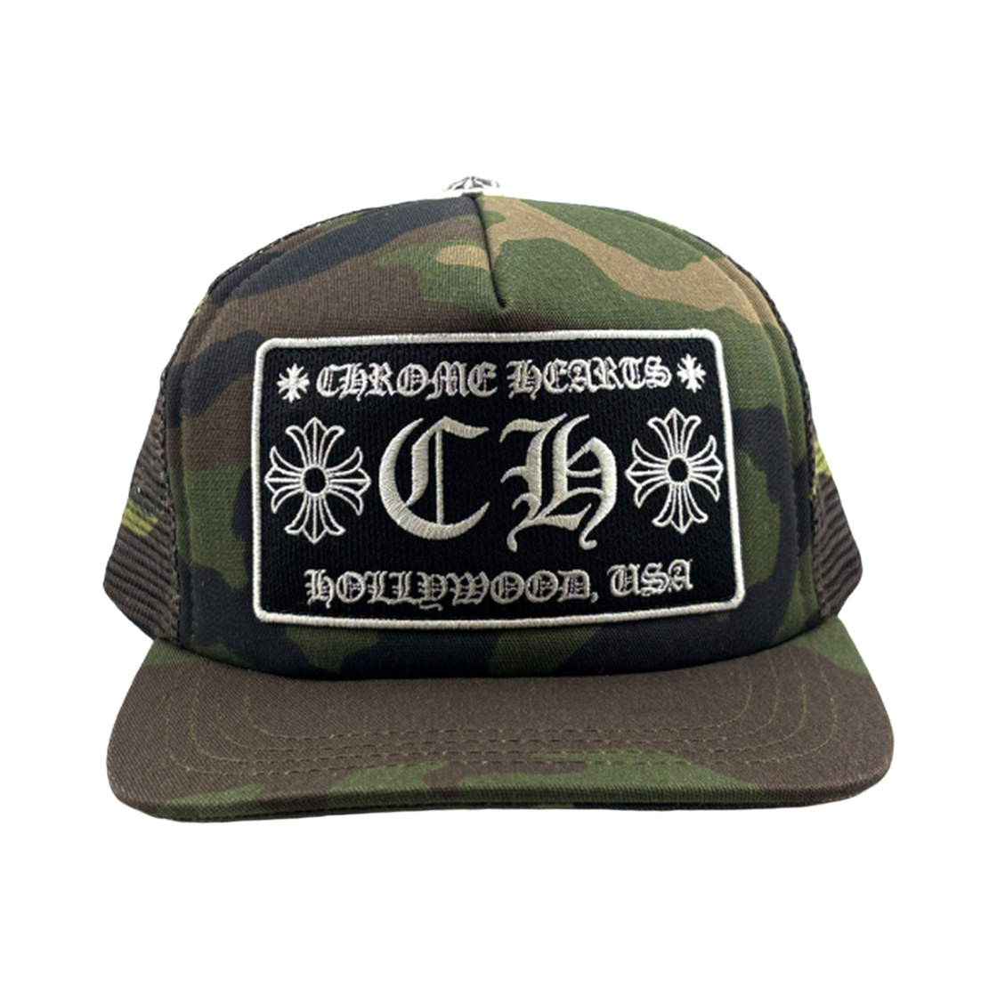 더도산 크롬하츠 Ch 카모 매쉬캡(the dosan_ Chrome Hearts Camo Mesh Cap)