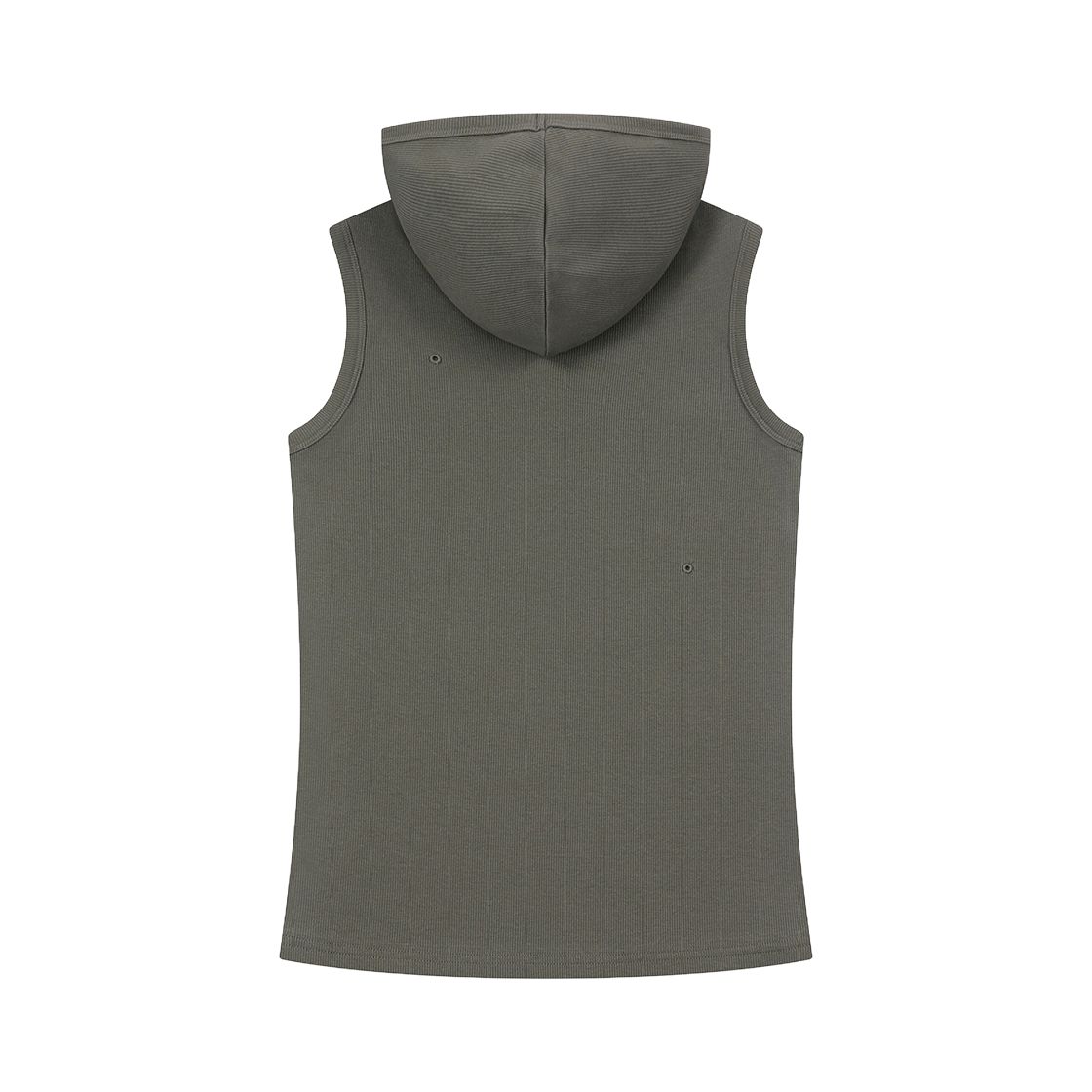 구미코 모기 후드 나시 카키(9umiko Mosquito Hoodie Sleeveless Khaki) - 2