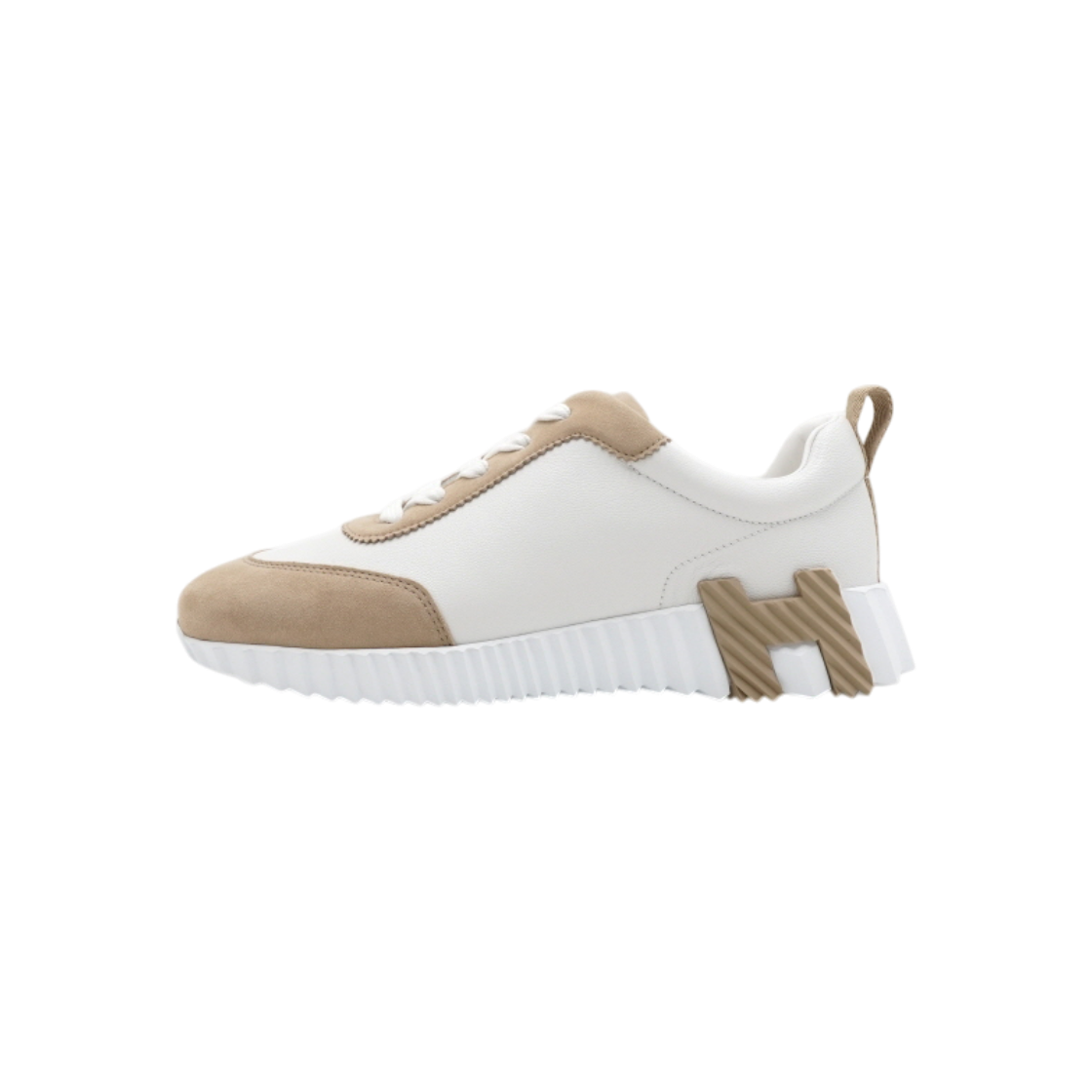 ITEGCI5FTFQE Hermes H221176Z Beige Camel Bouncing Women Sneakers