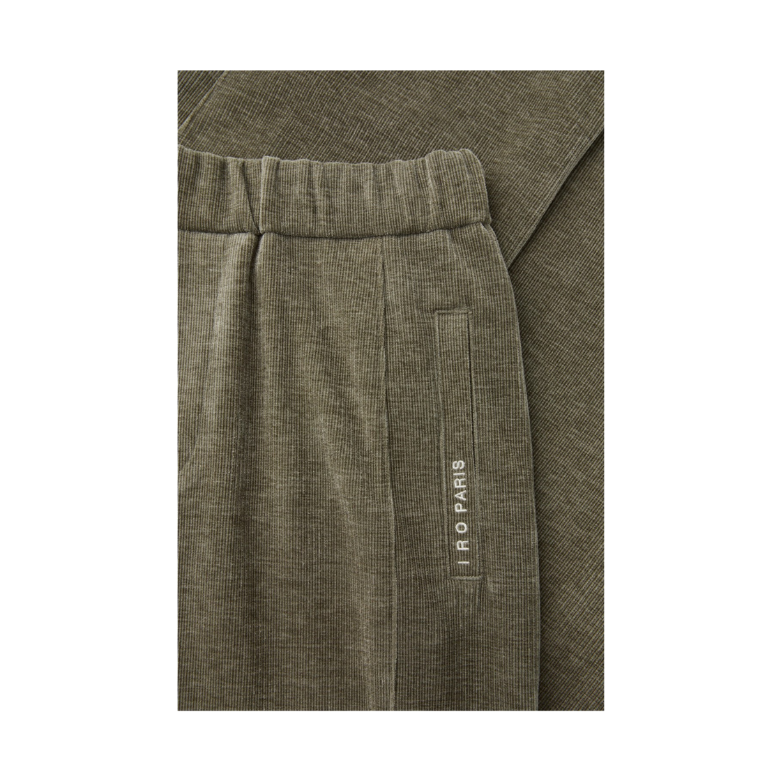 이로 카퓌슈 벨루어 이지 셋업 팬츠 베이지(Iro Capuches Velour Easy Setup Pants Beige) - 6