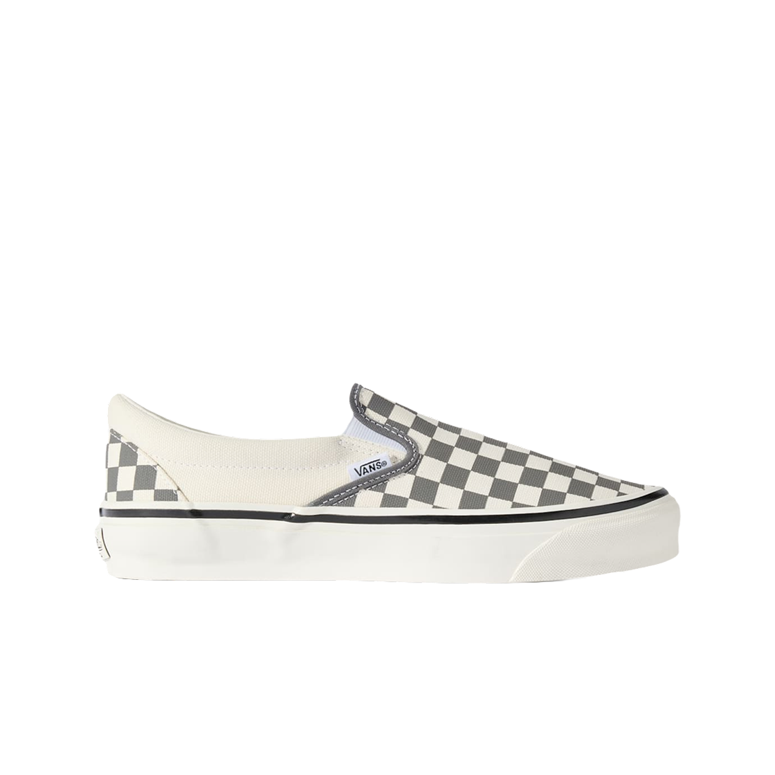 VN000D9PPWT Vans Premium Classic Slip-On 98 Checkerboard Pewter