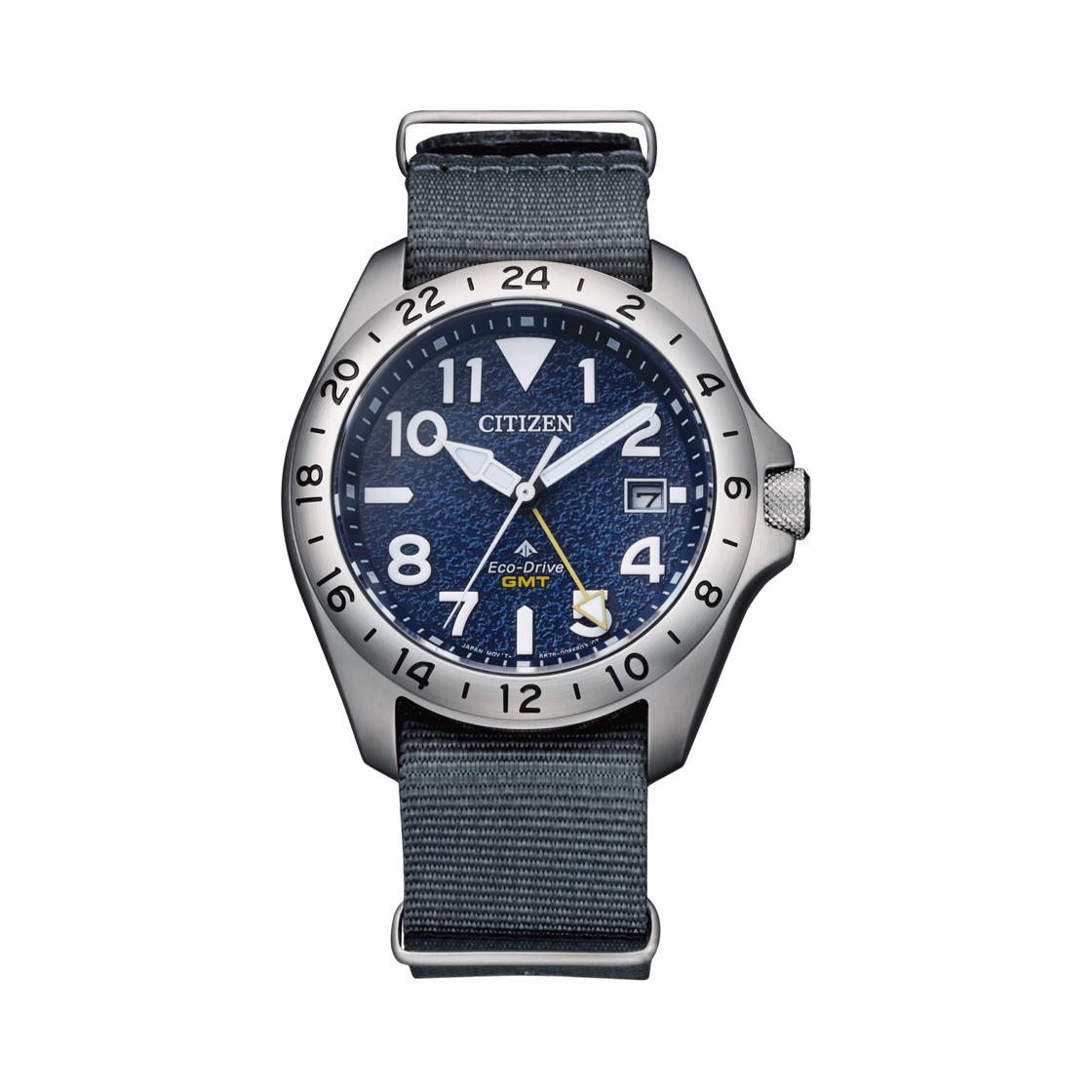BJ7150-09L Citizen Promaster Eco-Drive 39.5mm Nylon Strap Blue
