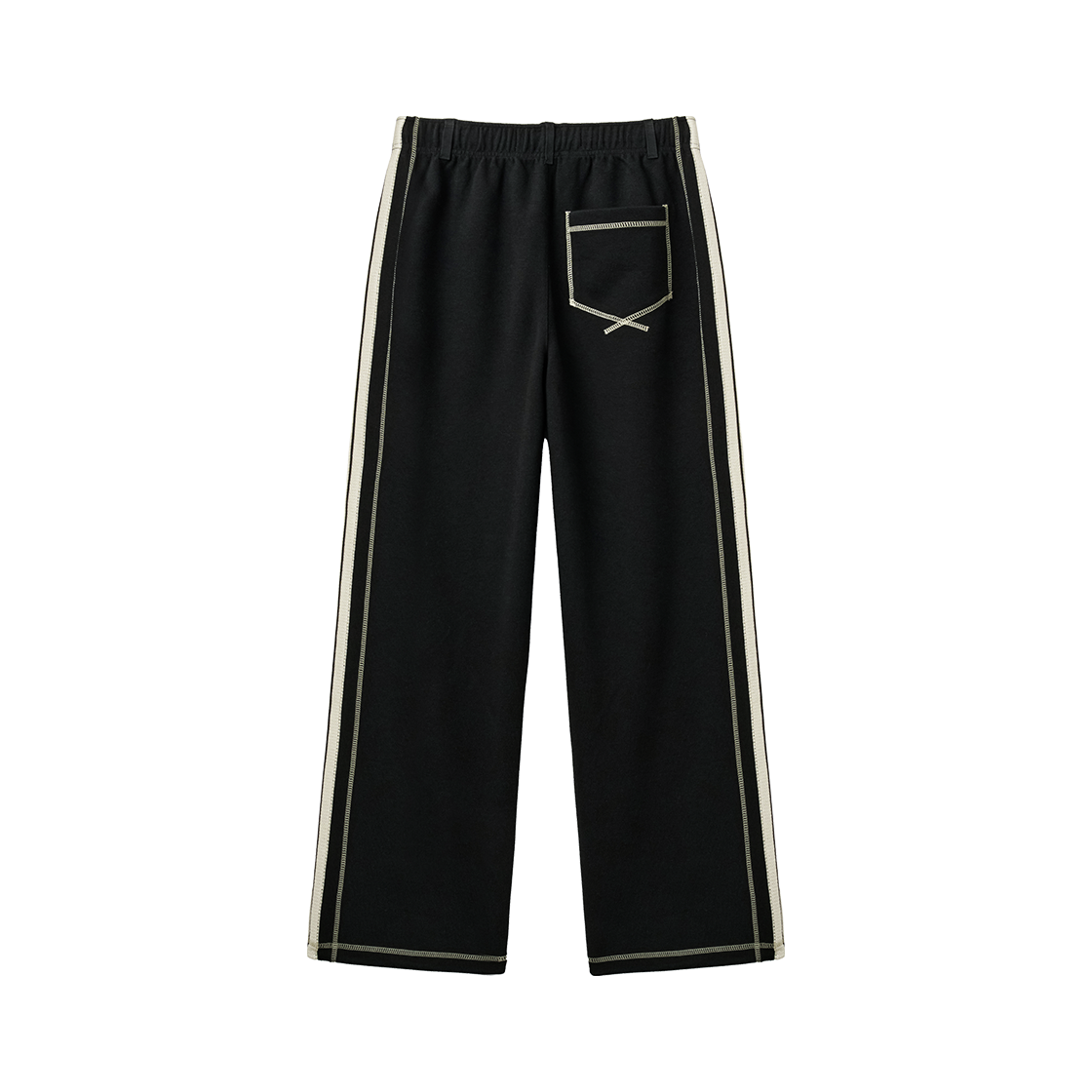 세터 로턴 스티치 트랙 팬츠 블랙(SATUR Lawton Stitch Track Pants Black) - 2