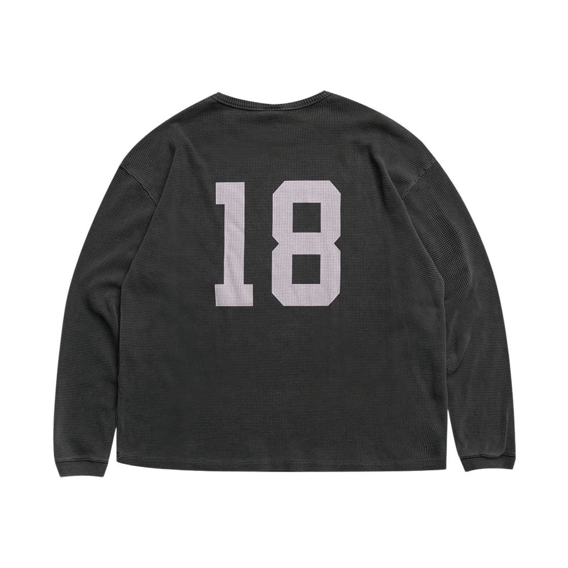 위얼드월드 18 피그먼트 와플 롱슬리브(Weird World Love Raglan Long Sleeve White)