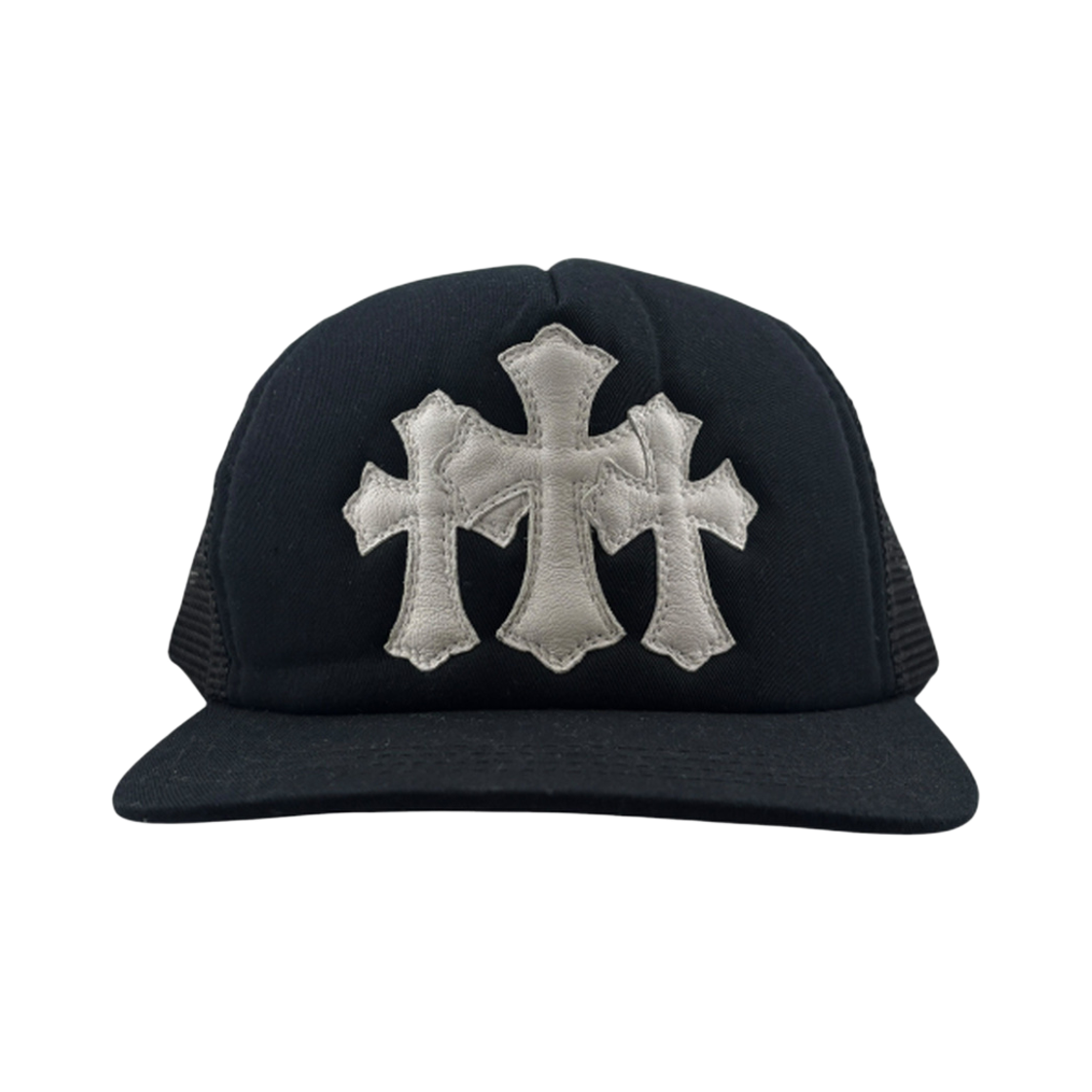 더도산 크롬하츠 3패치 매쉬캡(the dosan_ Chrome Hearts 3 Patches Cross Mesh Cap)