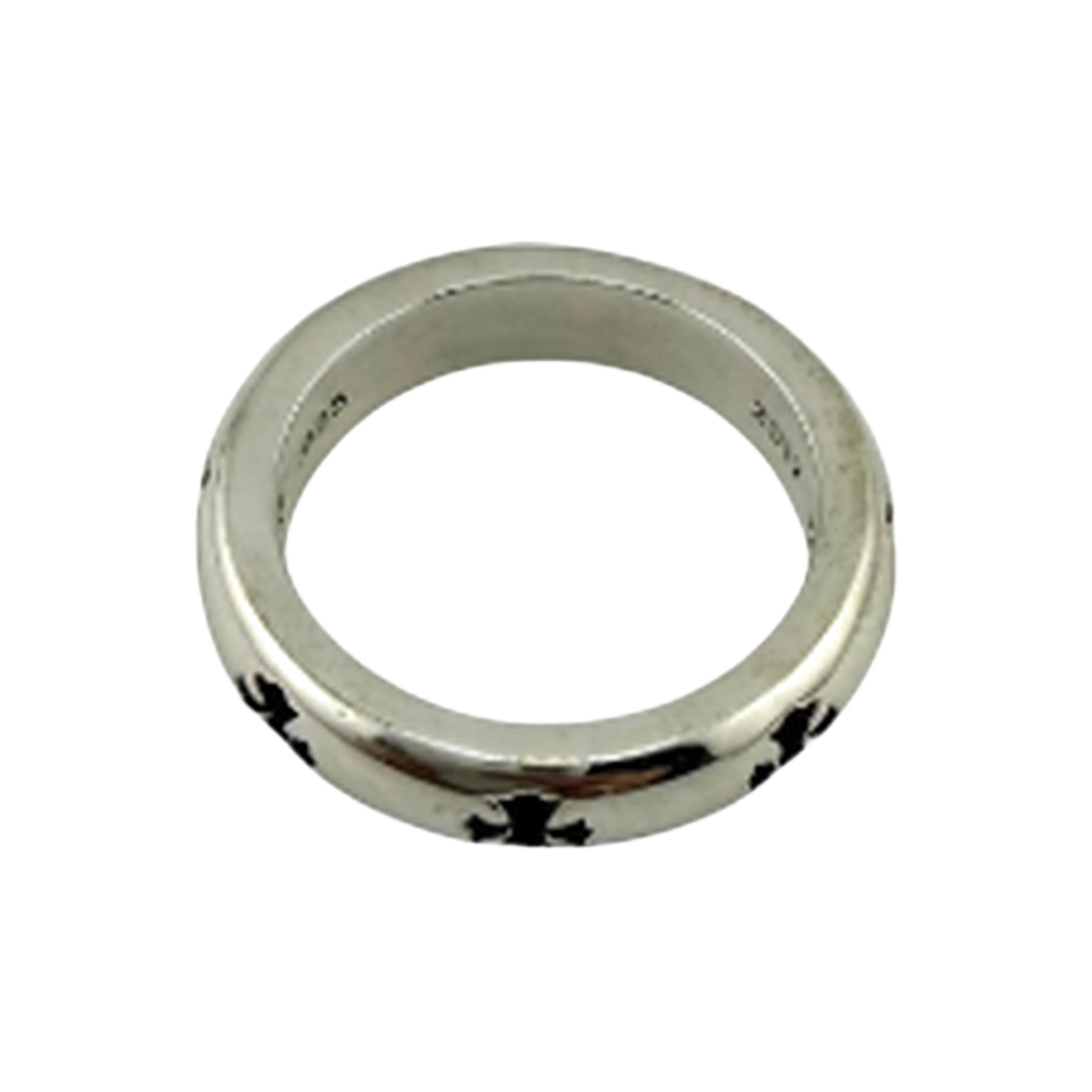 970045 the dosan_ Chrome Hearts Negative Ring Silver
