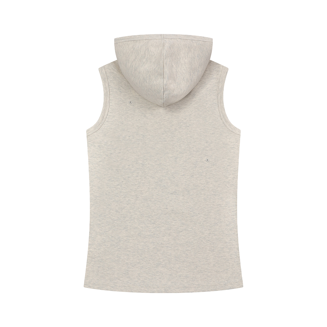 구미코 모기 후드 나시 멜란지(9umiko Mosquito Hoodie Sleeveless Grey Marl) - 2