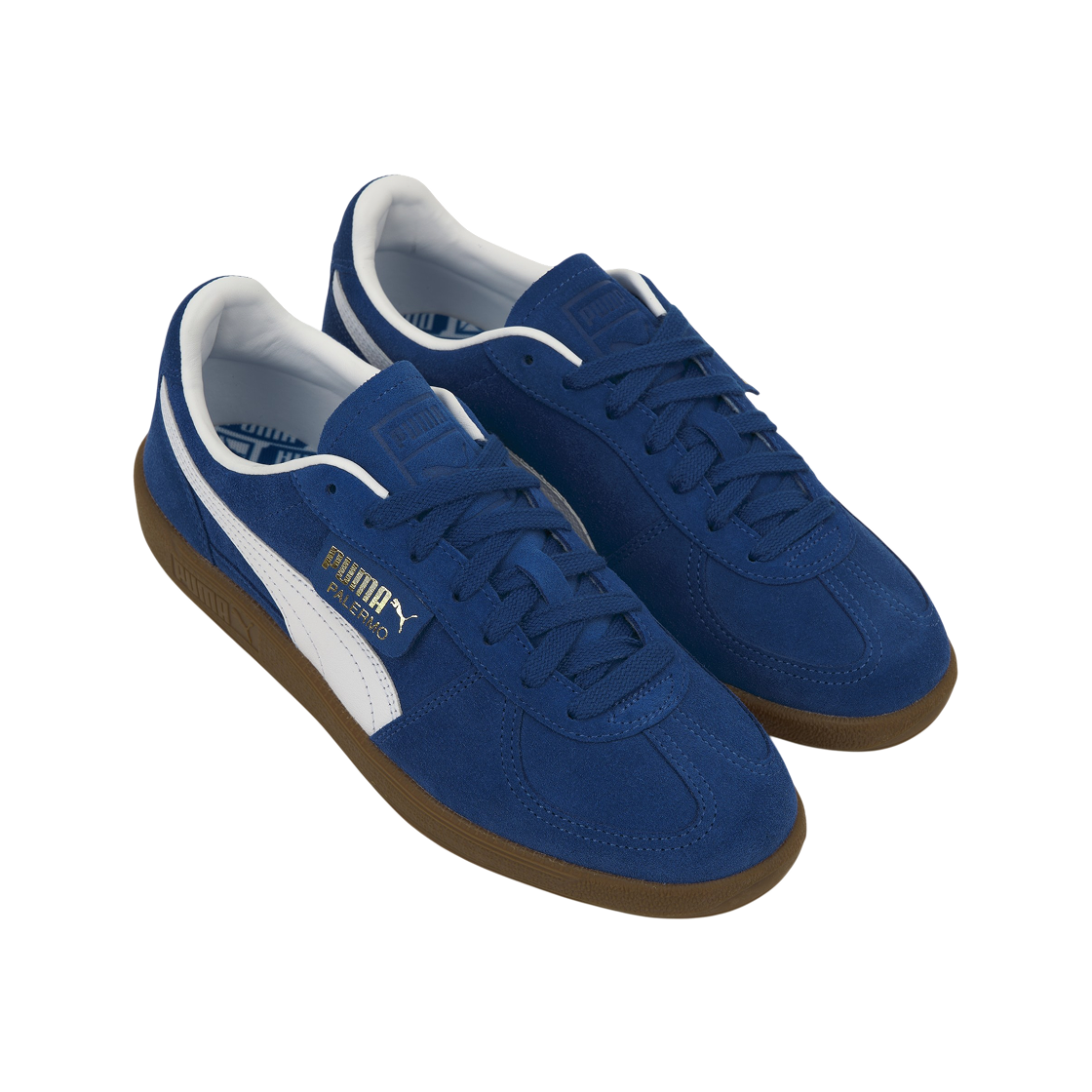 푸마 팔레르모 코발트 글레이즈 화이트(Puma Palermo Cobalt Glaze White) - 4