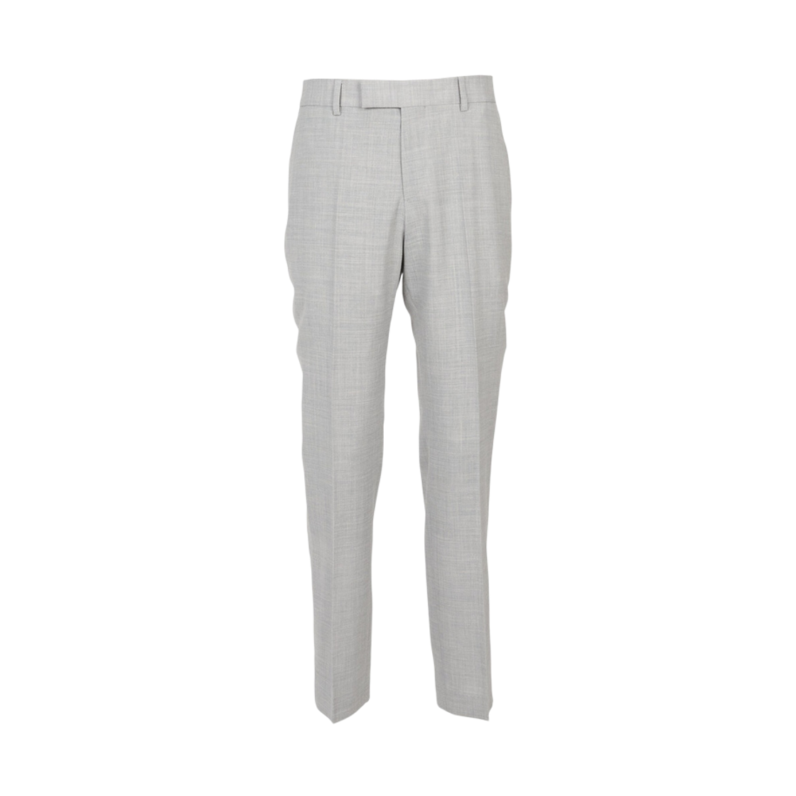 휴고 보스 멜란지 스트레치 패브릭 슬림 핏 트라우저 그레이(Hugo Boss Slim Fit Trousers in Melange Stretch Fabric Grey) - 1