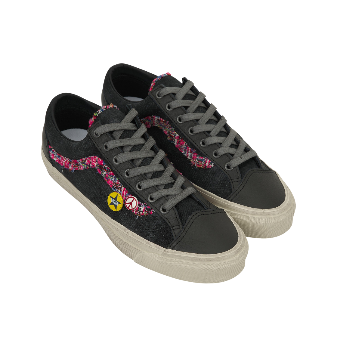 반스 프리미엄 올드스쿨 36 LX 수베니어 페이디드 블랙(Vans Premium Old Skool 36 LX Souvenir Faded Black) - 4
