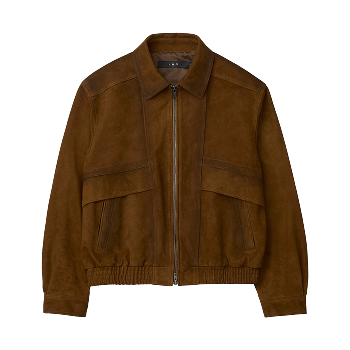 이로 두스 스웨이드 가죽 점퍼 다크 베이지(Iro Douce Suede Leather Jumper Dark Beige)
