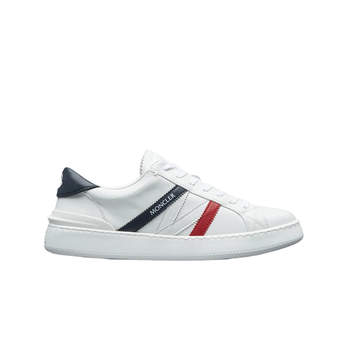 J1-09B-4M00220-M3126-P07 (W) Moncler Monaco M Sneakers White - 24SS