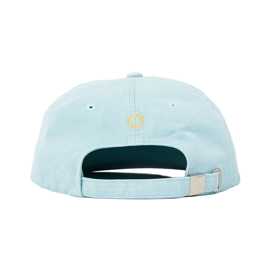 헬로선라이즈 워시드 빈티지 캣 로고 6패널 캡 소프트 틸(Hello Sunrise Washed VTG Cat Logo 6panel Cap Soft Teal) - 3
