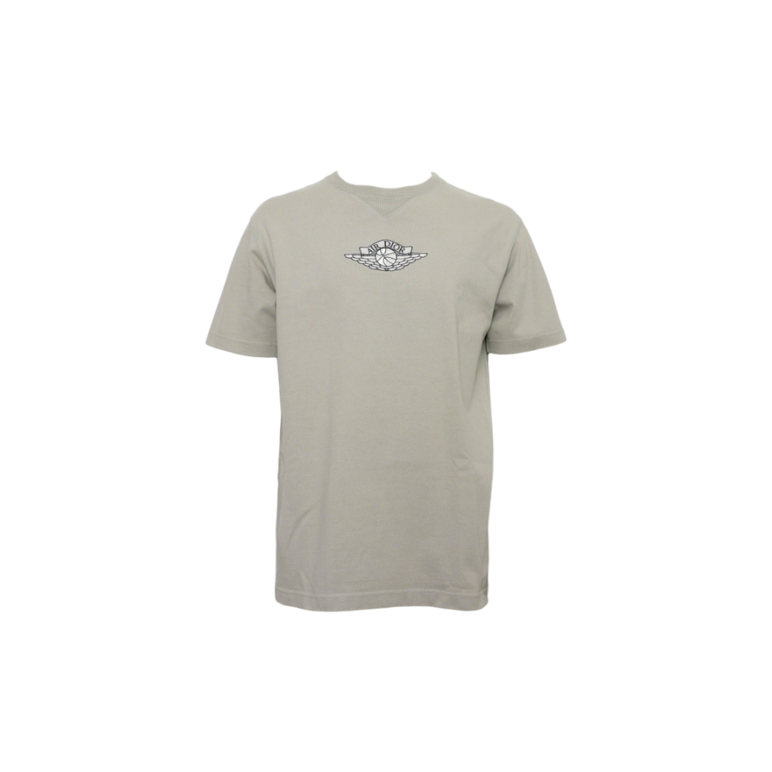 IT68K5QB4JK2 Dior Light Grey Cotton Air Jordan Men T-Shirt