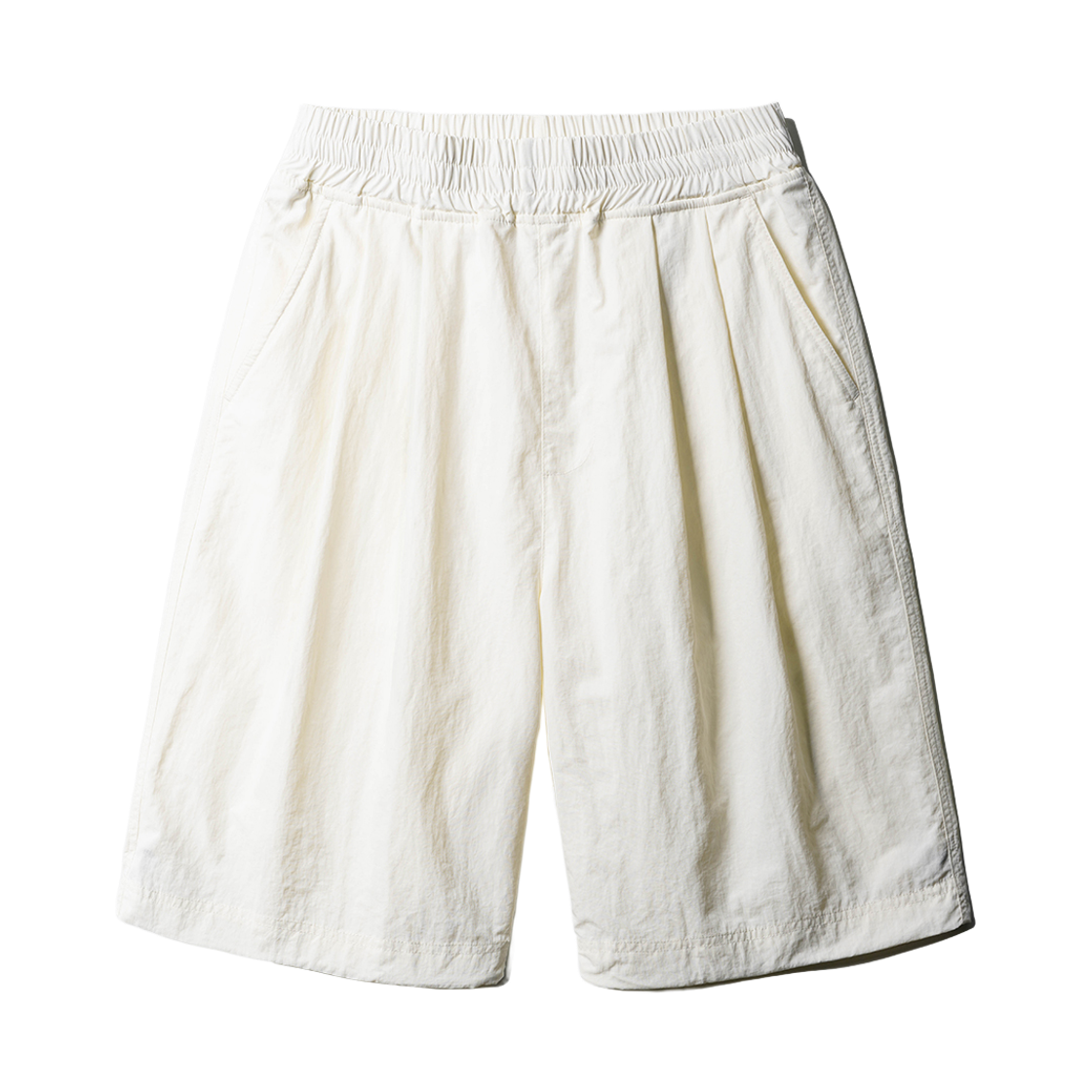 OYSP2566_ivory_291 JEMUT Easy Summer Nylon Half Pants Ivory OYSP2566