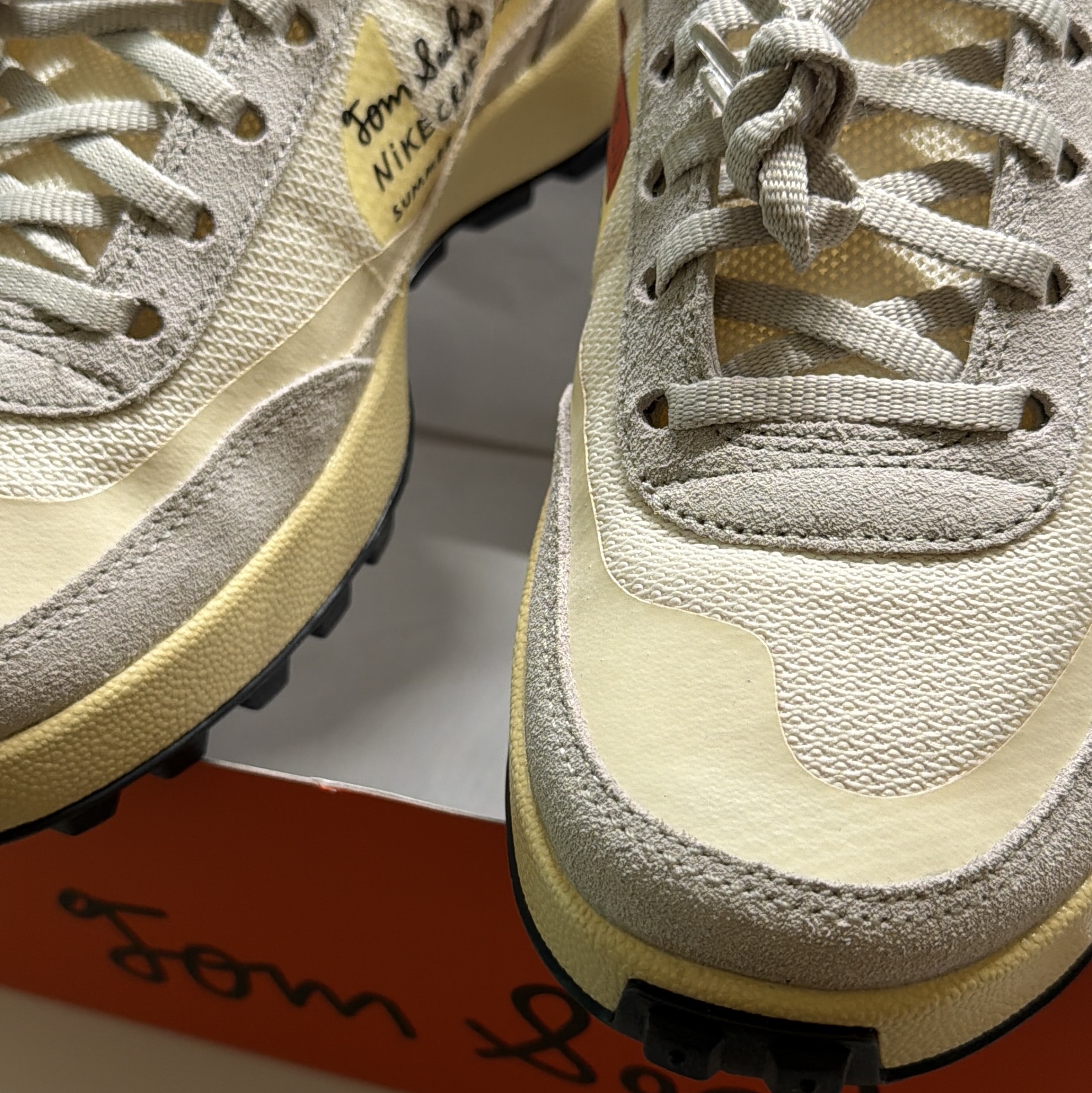Nike x Tom Sachs General Purpose Shoe Grey Yellow 착용 스타일 - 2