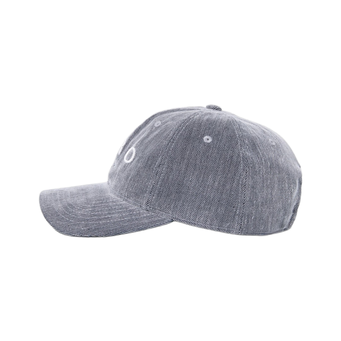 이로 블뢰 벨벳 데님 볼캡 그레이(Iro Bleu Velvet Denim Ball Cap Gray) - 4