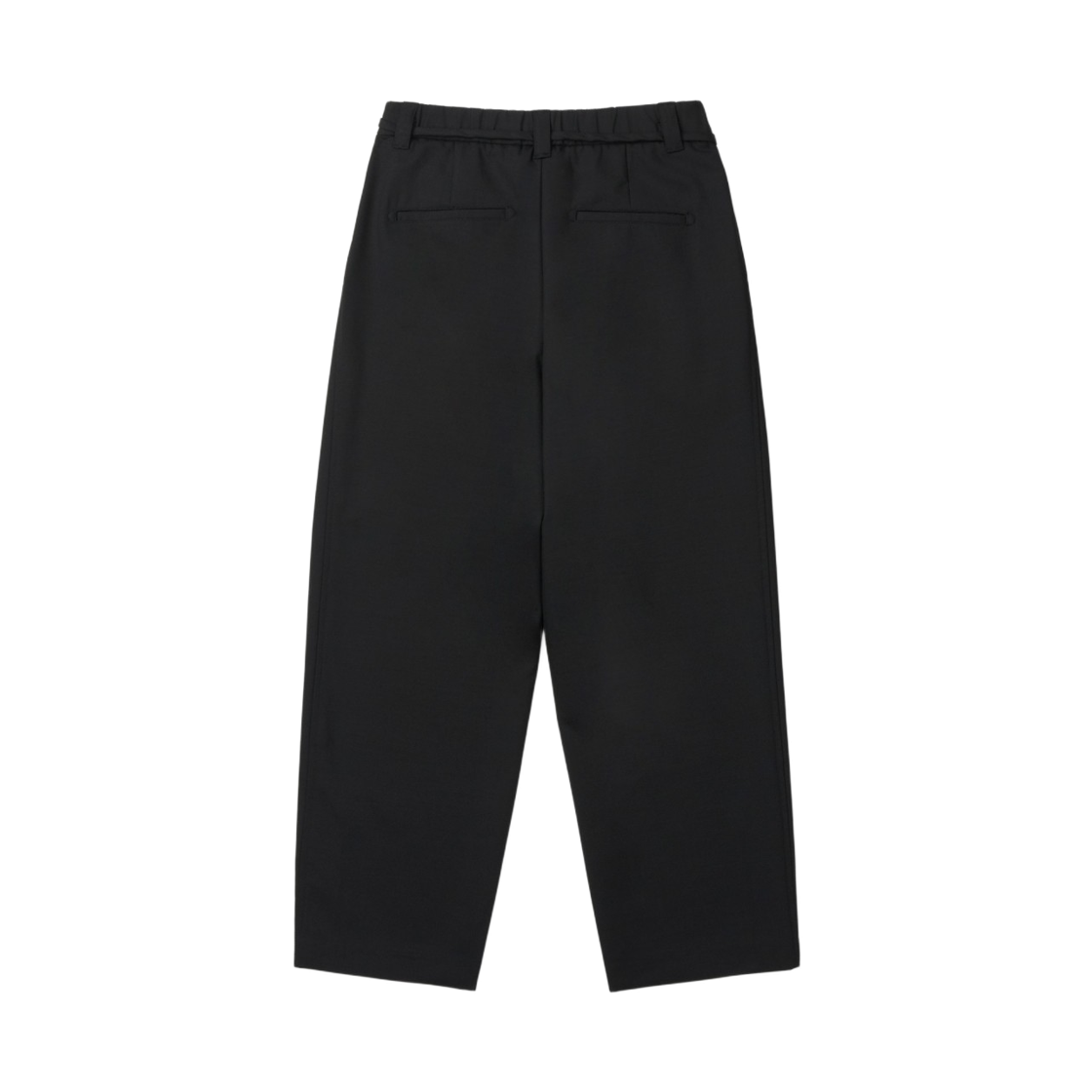 이로 생트 벨티드 투턱 와이드 슬랙스 블랙(Iro Ceint Belted Two-Tuck Wide Slacks Black) - 3
