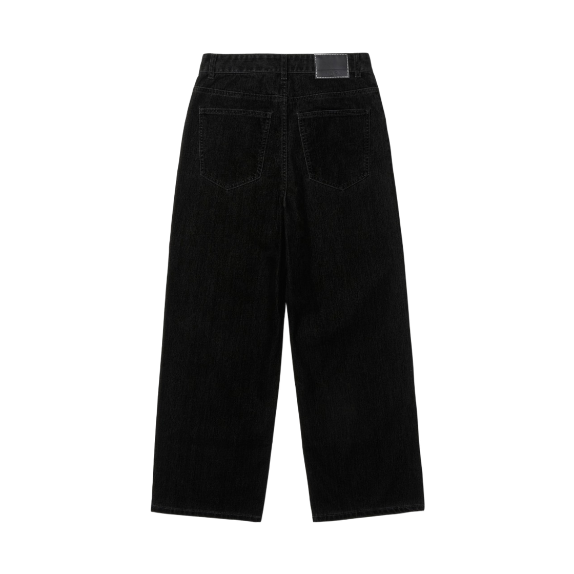 이로 나크르 벨벳 데님팬츠 블랙(Iro Nacre Velvet Denim Pants Black) - 3
