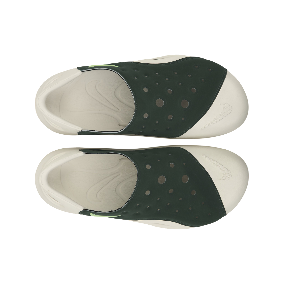 (GS) 나이키 아쿠아 스우시 샌들 빈티지 그린 세일((GS) Nike Aqua Swoosh Sandal Vintage Green Sail) - 5