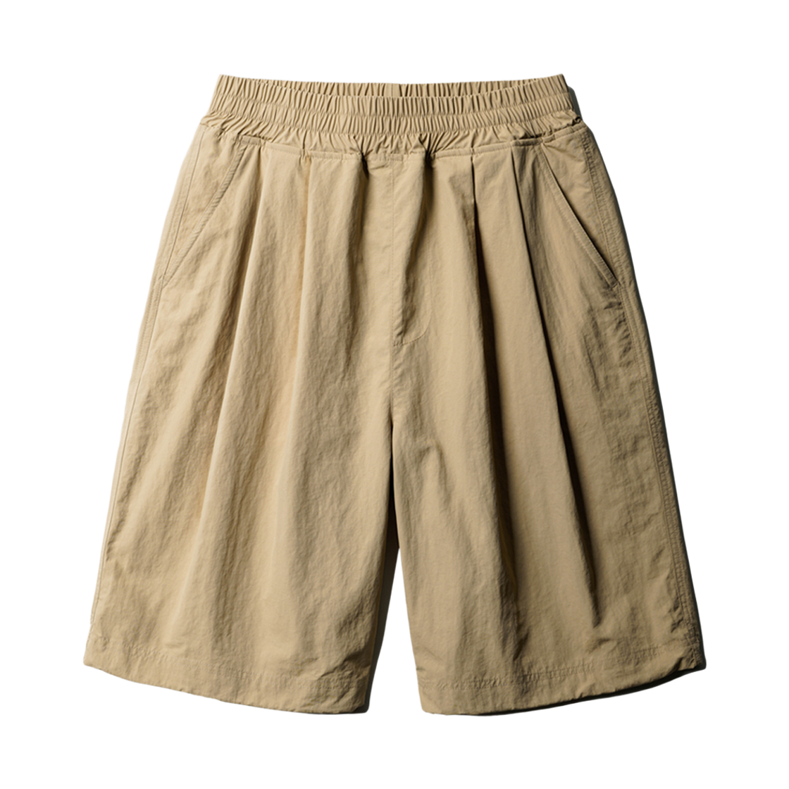 OYSP2566_beige_291 JEMUT Easy Summer Nylon Half Pants Beige OYSP2566