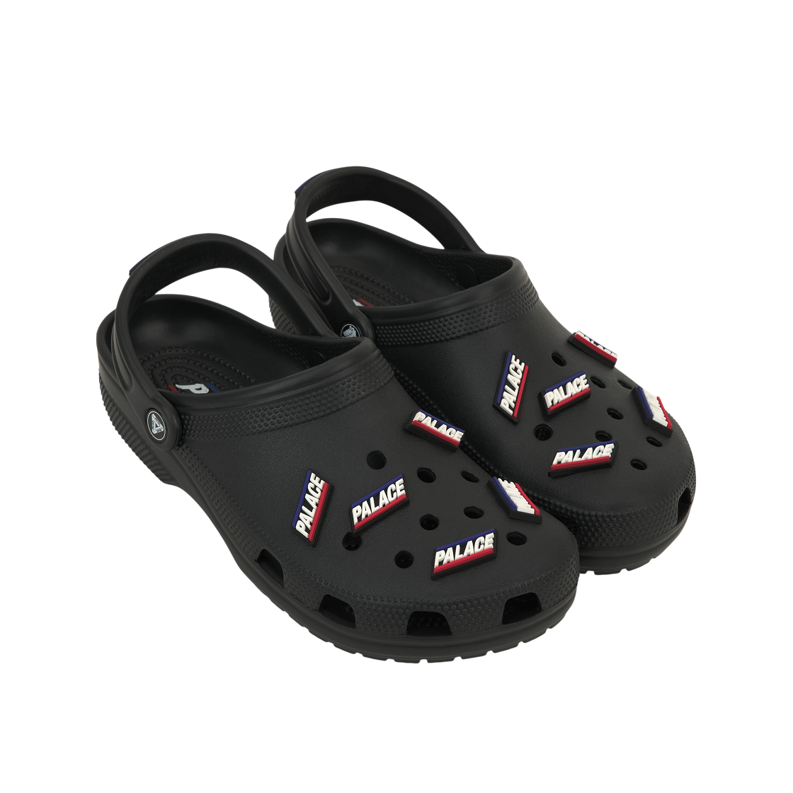 크록스 x 팔라스 클래식 클로그 블랙(Crocs x Palace Classic Clog Black) - 4