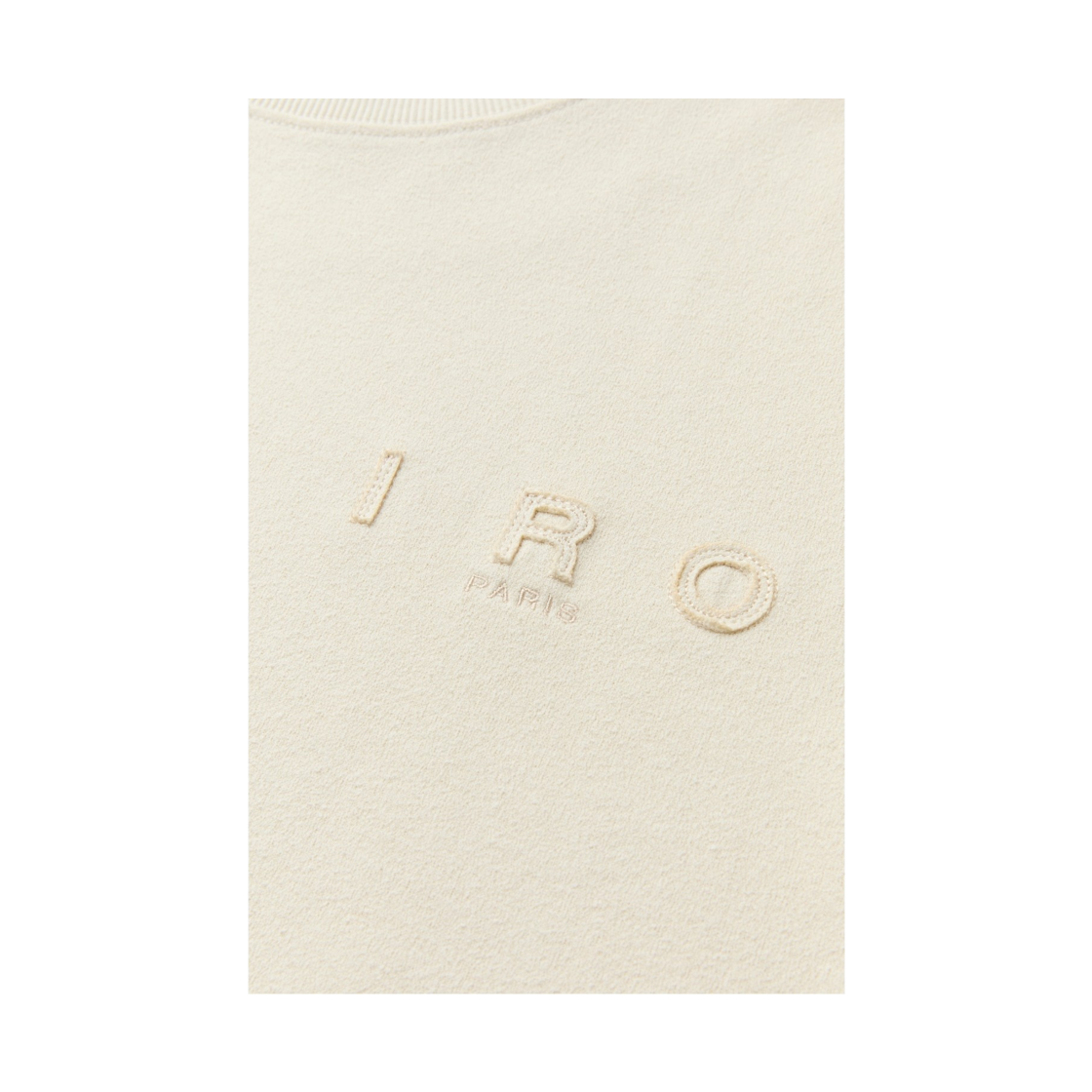 이로 리바주 테리 로고 긴팔 티셔츠 아이보리(Iro Rivage Terry Logo Long Sleeve T-Shirt Ivory) - 5
