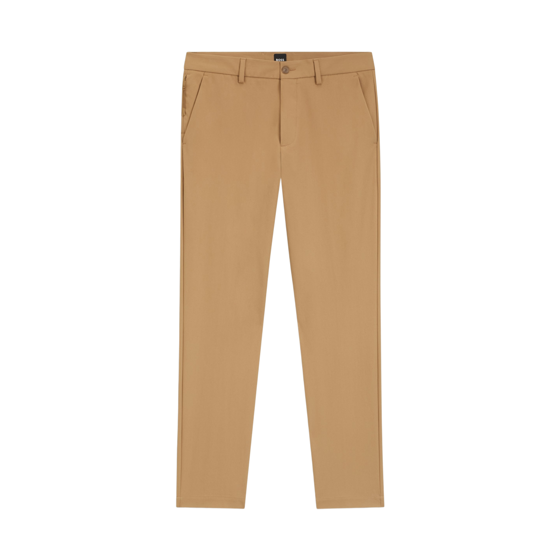 휴고 보스 포웨이 스트레치 패브릭 슬림핏 트라우저 베이지(Hugo Boss Slim-Fit Trousers in Four-Way Stretch Fabric Beige)