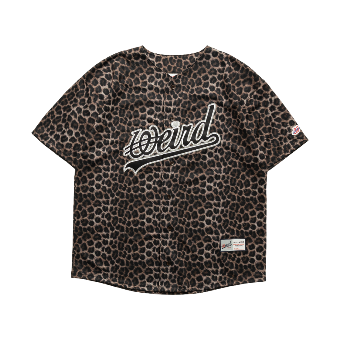 위얼드월드 '18 레오파드 베이스볼 저지(Weird World 18 Leopard Baseball Jersey) - 1