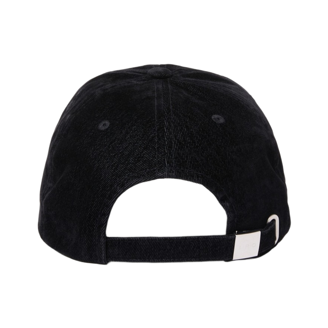 이로 블뢰 벨벳 데님 볼캡 블랙(Iro Bleu Velvet Denim Ball Cap Black) - 5