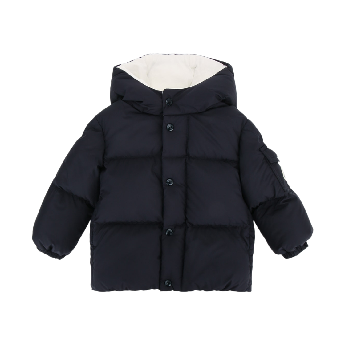 L2-951-1A00001-597YW-778 (Kids) Moncler Jareth Hooded Down Jacket Navy Blue - 26FW