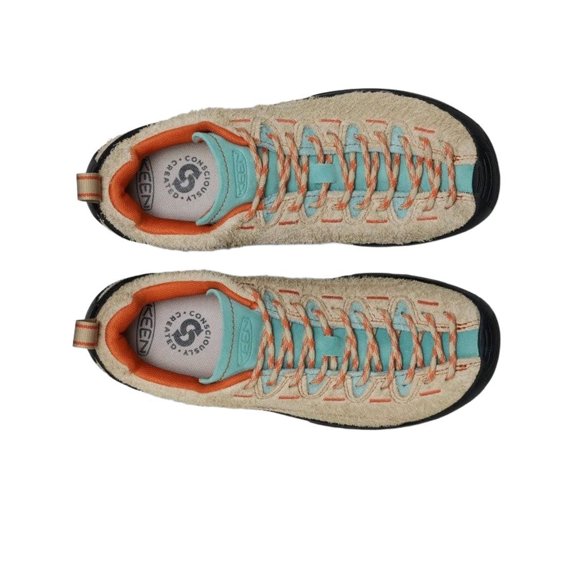 (W) 킨 재스퍼 스니커즈 사파리 에퀴퍼((W) Keen Jasper Sneakers Safari Aquifer) - 2