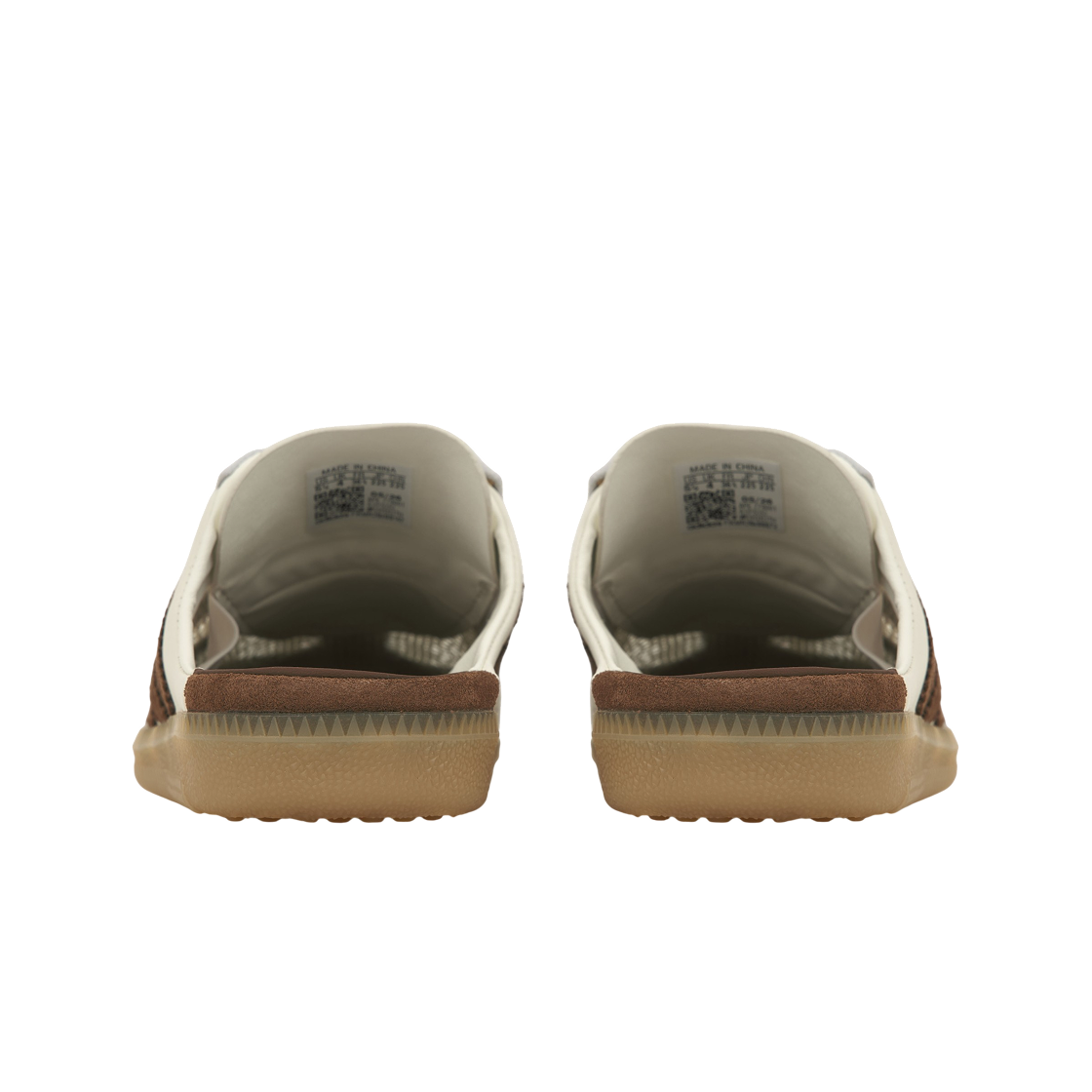 (W) 아디다스 삼바 뮬 오프 화이트 프리러브 브라운((W) Adidas Samba Mule Off White Preloved Brown) - 6