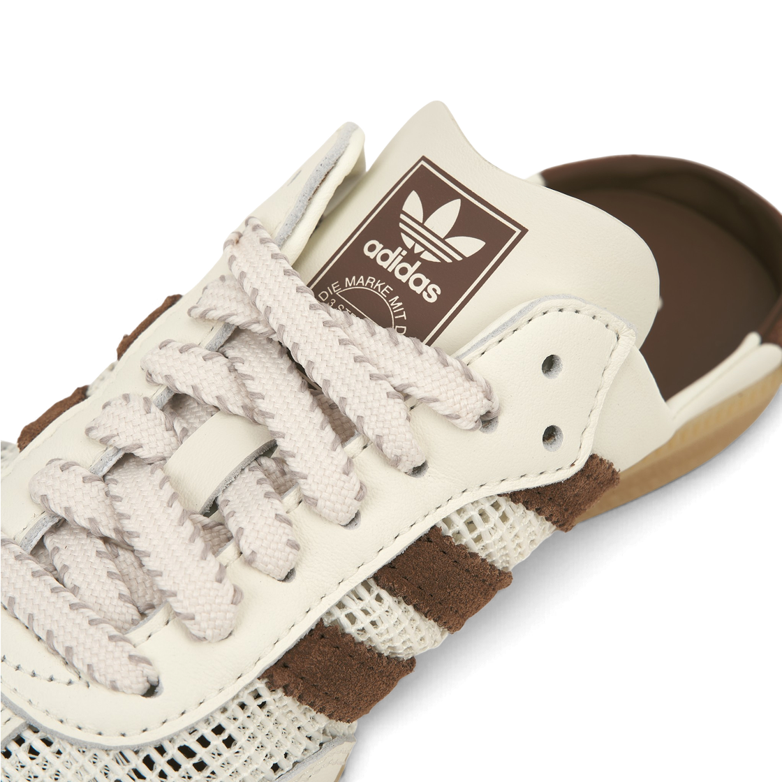 (W) 아디다스 삼바 뮬 오프 화이트 프리러브 브라운((W) Adidas Samba Mule Off White Preloved Brown) - 7