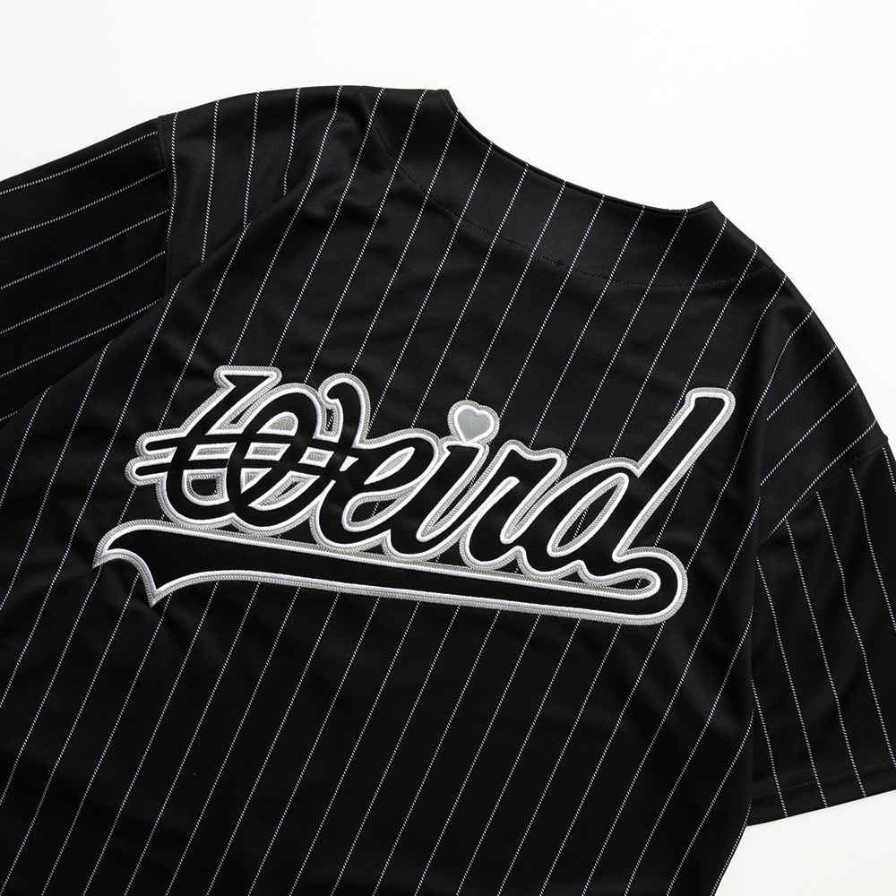 위얼드월드 '18 스트라이프 베이스볼 저지(Weird World 18 Striped Baseball Jersey) - 4