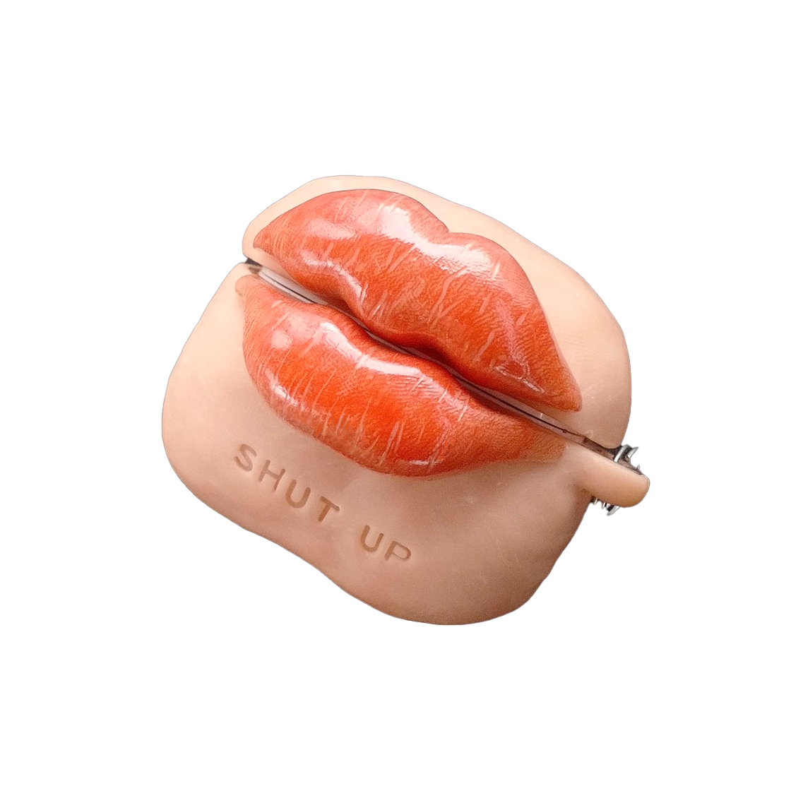 백살 '쉿 조용!' 에어팟 케이스(The100yearsold 'Shut The Mouse' AirPods Case) - 2