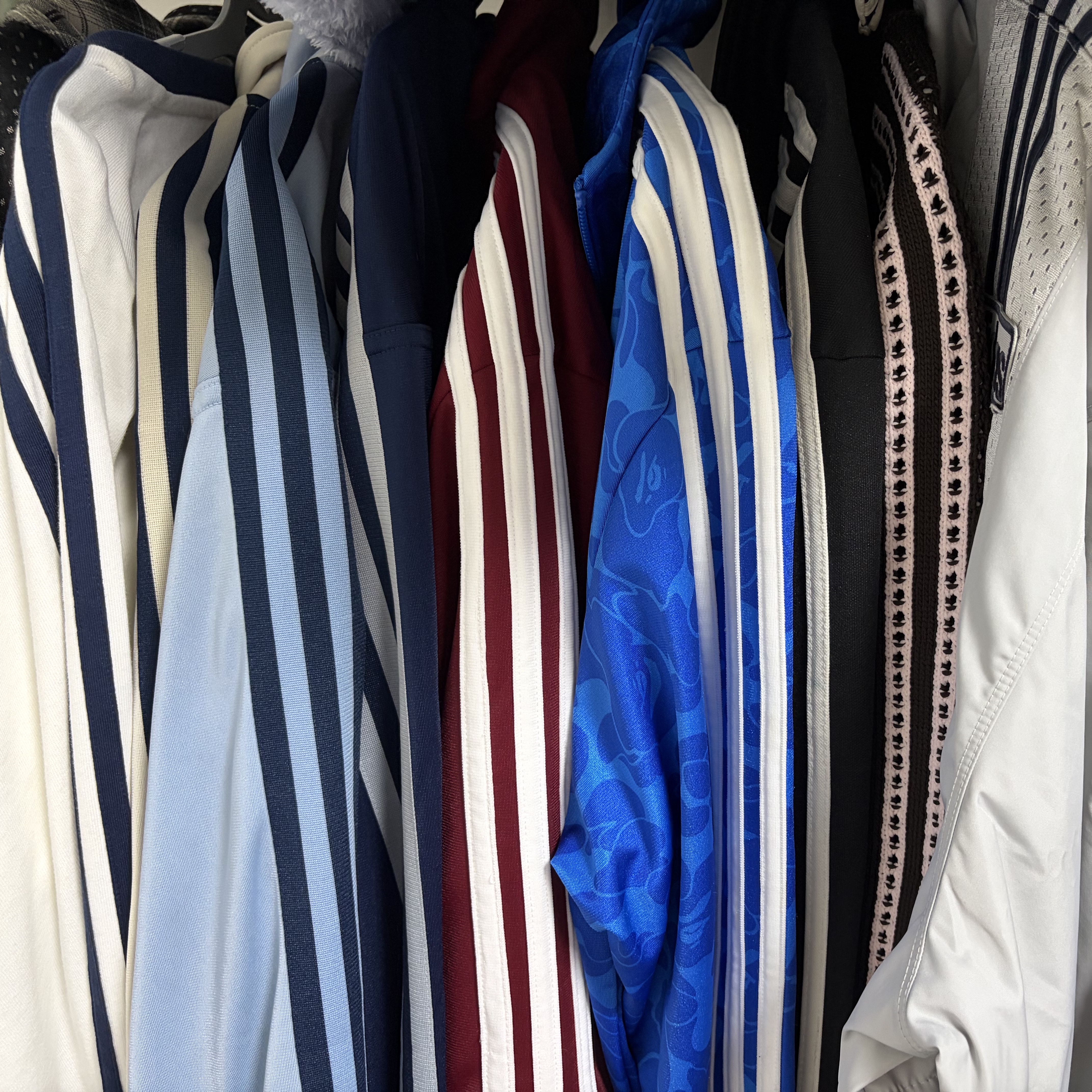 Adidas 3-Stripes BB Track Top Night Sky - KR Sizing, Adidas Beckenbauer Track Top Ambient Sky - KR Sizing 착용 스타일