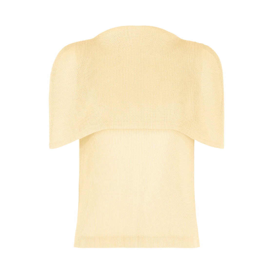 PP63-FK362-02 / PP68-FK362-02 (W) Pleats Please Issey Miyake Tatami August Top Off White