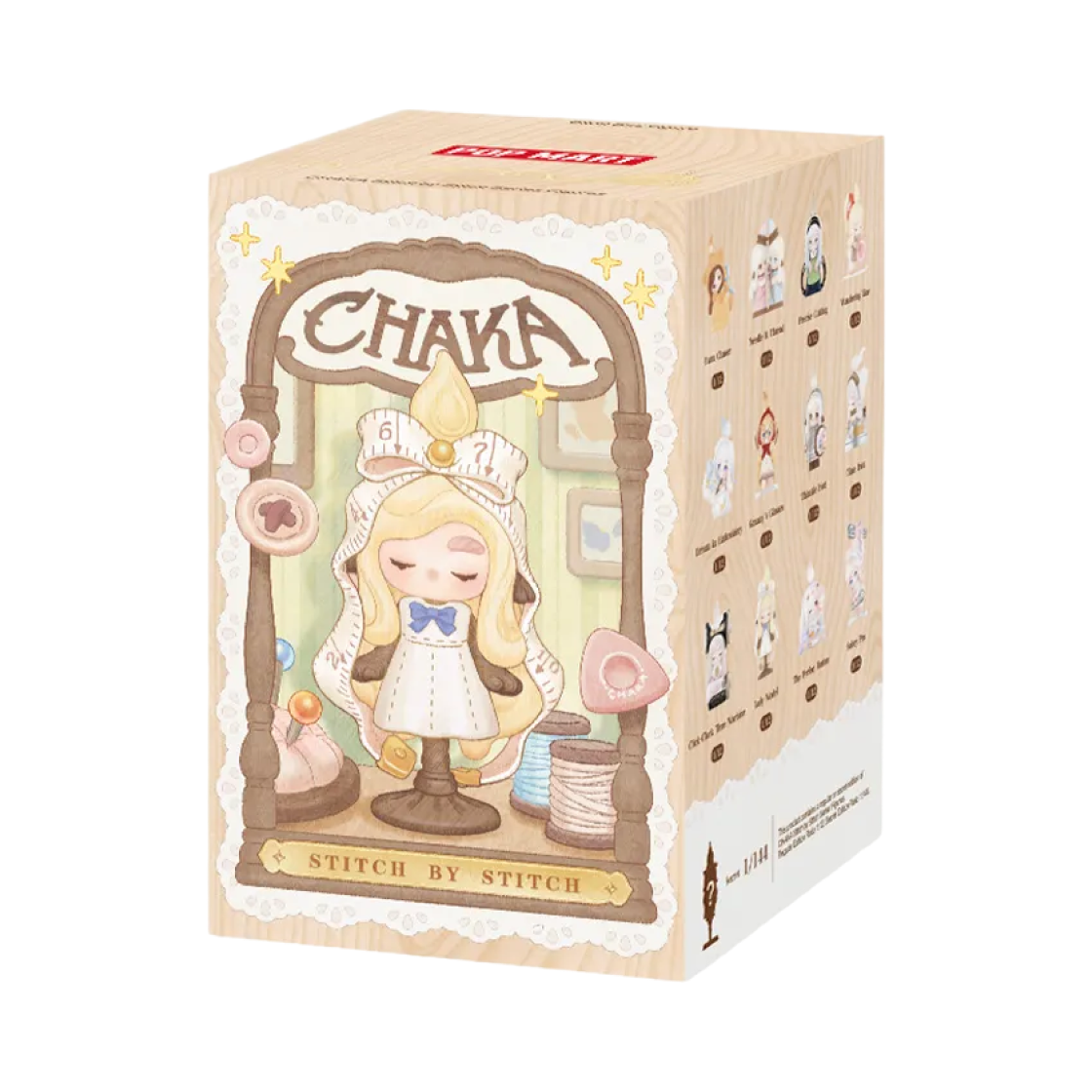 - Pop Mart CHAKA Stitch by Stitch Series Figures Sealed Case (1 Blind Box)